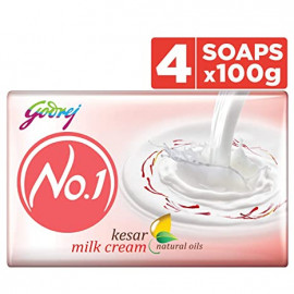 Godrej No1 Kesar Milk (4*100Gm) 1 Pack